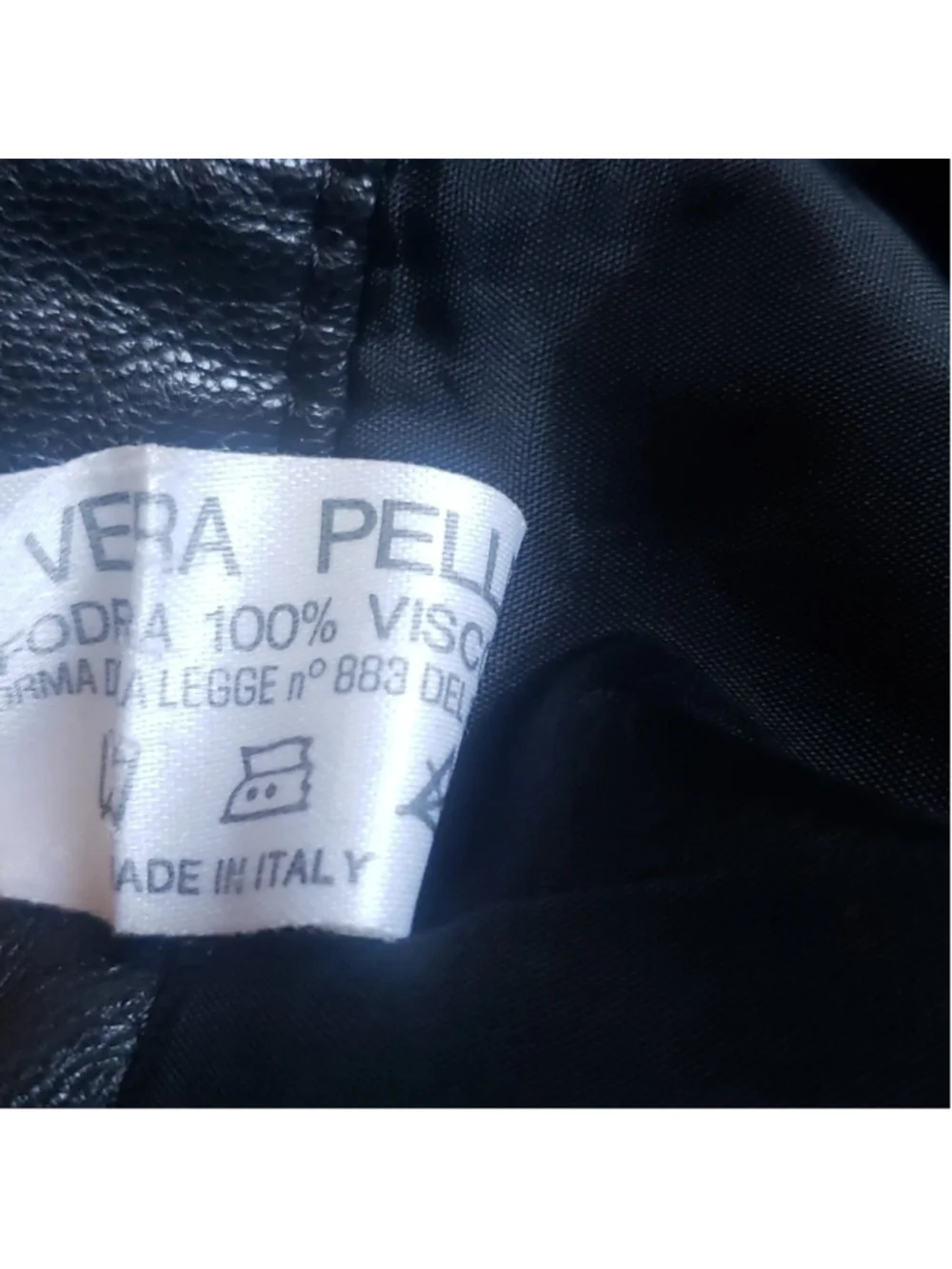 Vera Pelle Leather Skirt